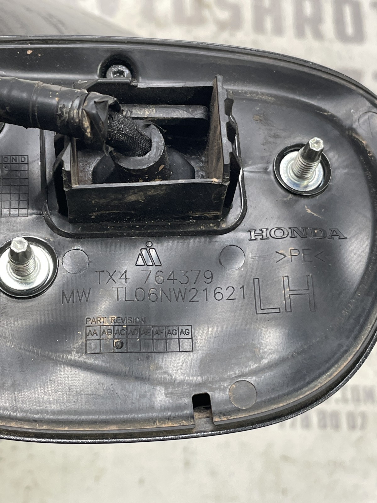Дзеркало ліве Acura RDX 2 (12-18) TL06NW21621