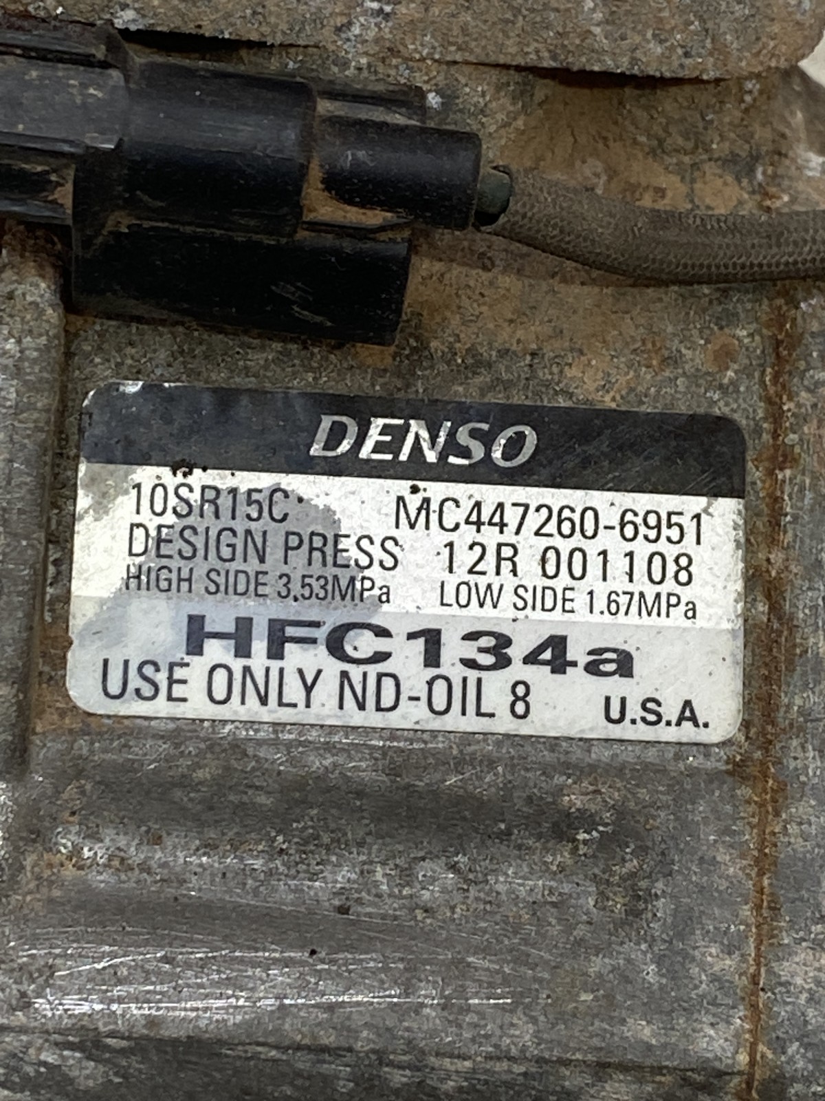 Компресор кондиціонера Acura RDX 2 MC4472606951