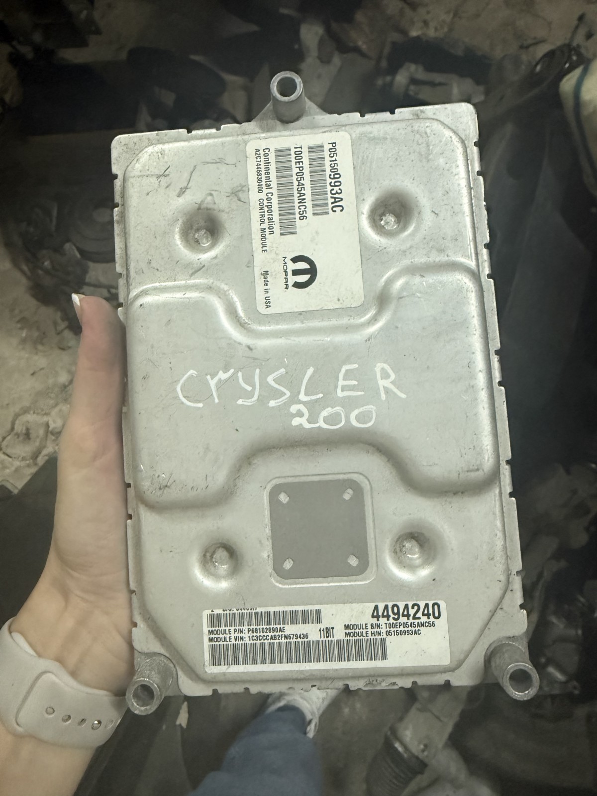 Блок двигуна Chrysler 200 JS