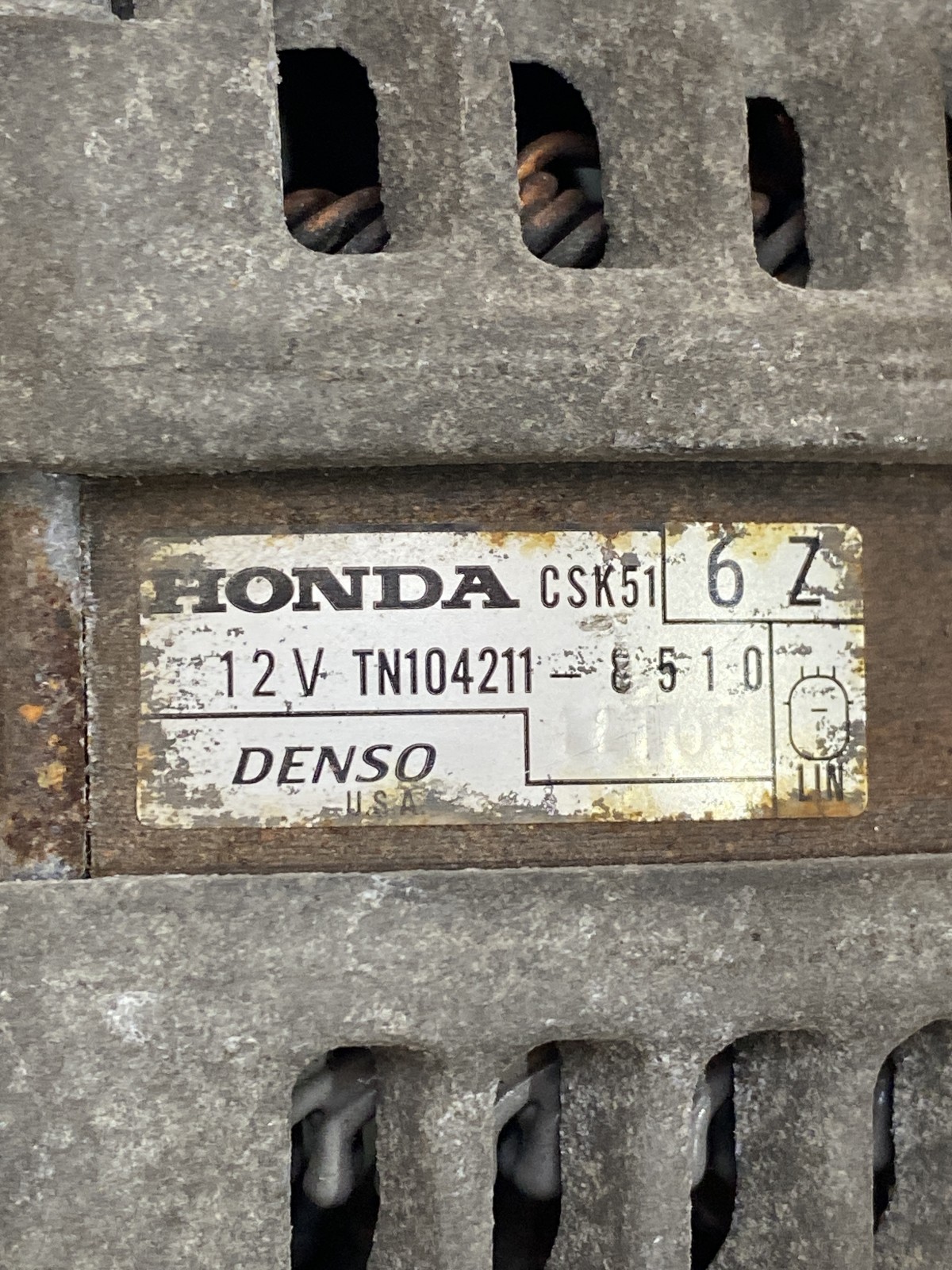 Генератор Acura MDX 3 (13-20) TN1042118510