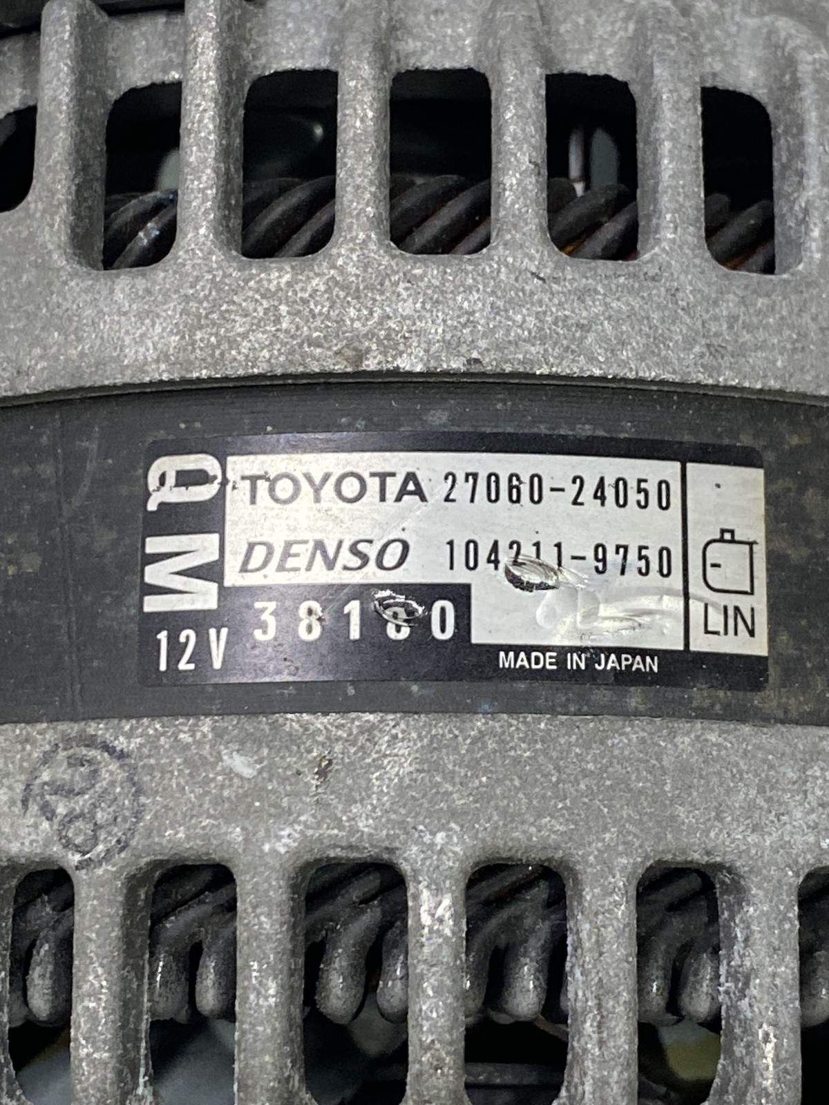 Генератор Toyota RAV4 4 2706024050