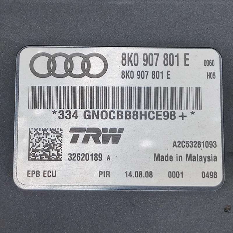Блок ручного гальма Audi A4 B8 (07-15) 2.0D 8K0907801E