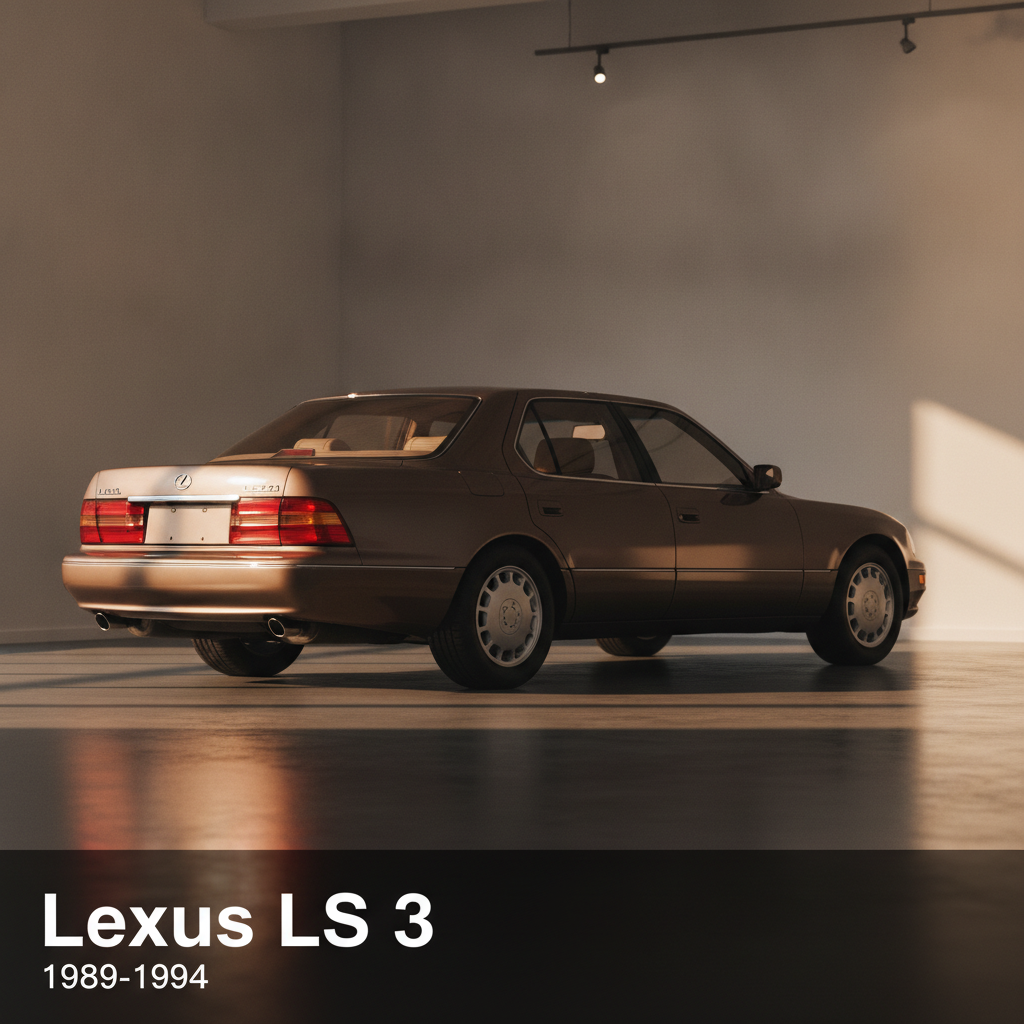 Lexus LS 3: Японський танк у фраку. Огляд від механіка